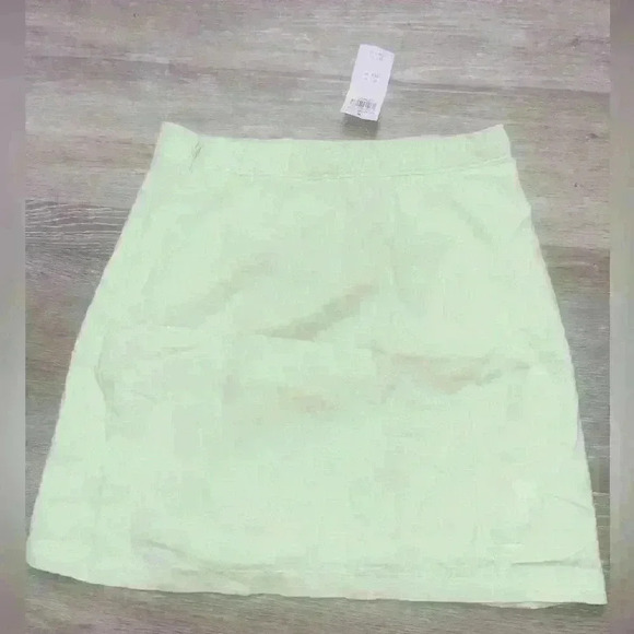 Abercrombie & fitch Linen Mini Skirt in Light greenNWT size XS - Picture 5 of 8